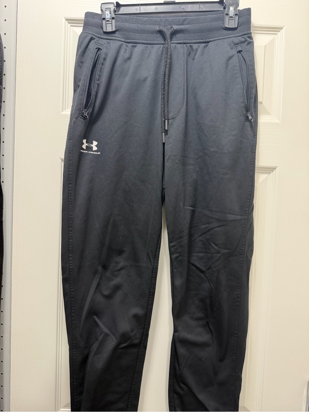 Under Armour Black Men's Athletic Joggers with Zipper Pockets
